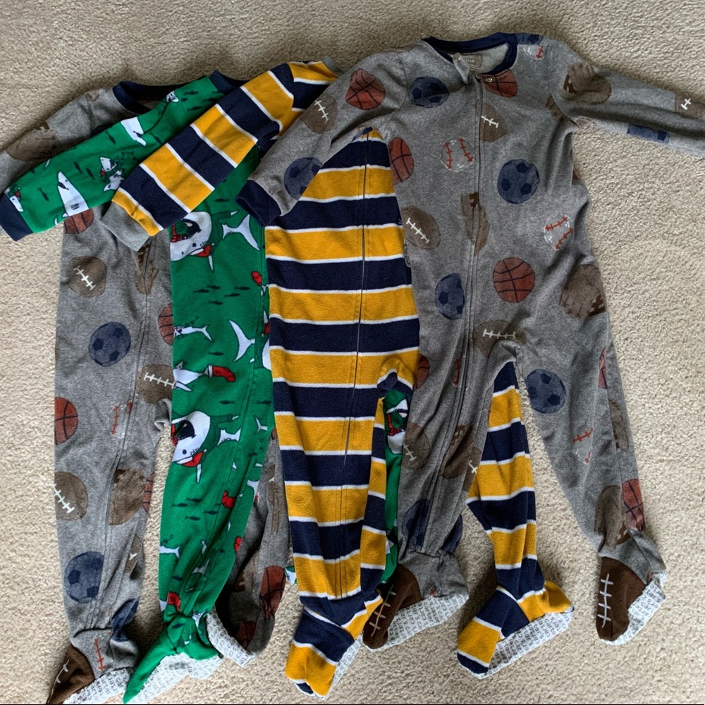 3T Boy Pajamas 8pc Lot
